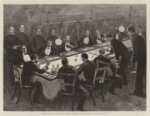 Monotony at Sea, Ring Spoof on Board a Man-o